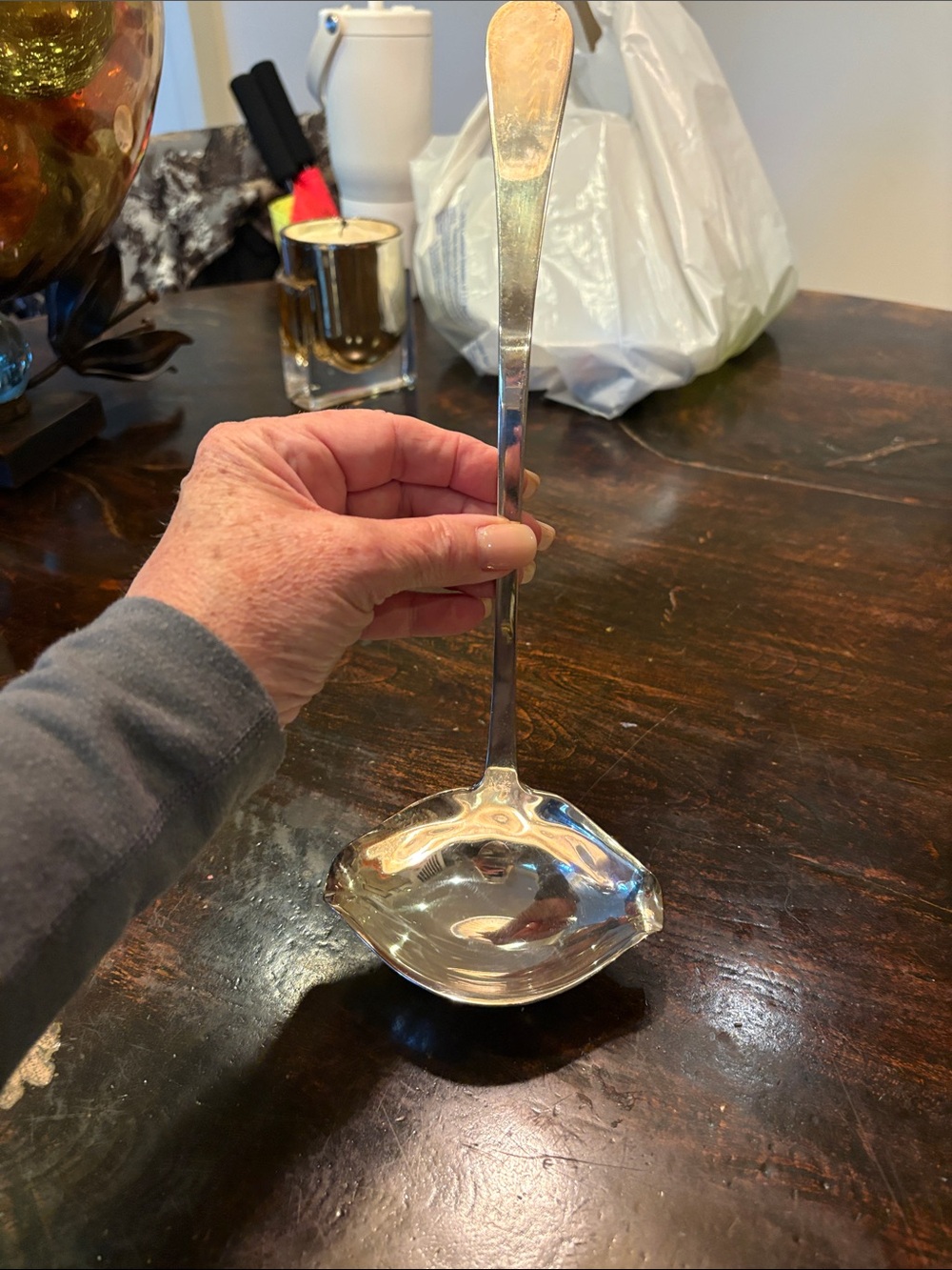 Newport Silver Serving Ladle